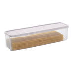 Food Storage, Pasta Container Noodle Storage Box Plastic Noodle Box Sealed Refrigerator Vermicelli Grain Storage Box with Lid Khaki