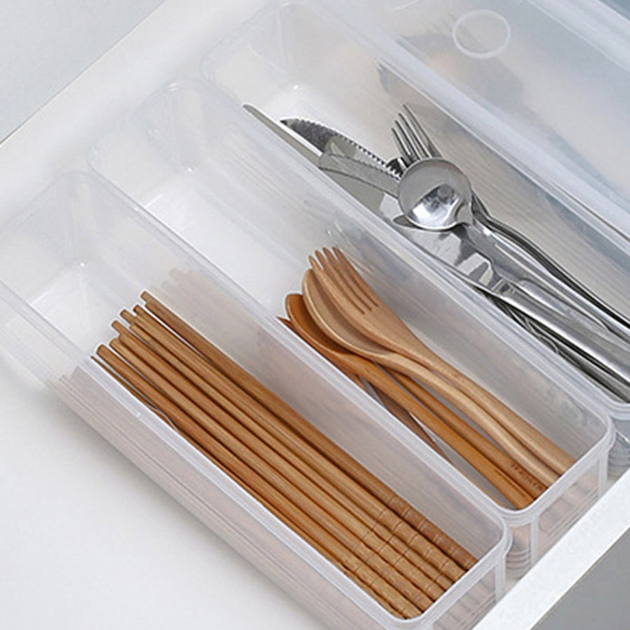 Food Storage, Pasta Container Noodle Storage Box Plastic Noodle Box Sealed Refrigerator Vermicelli Grain Storage Box with Lid Khaki