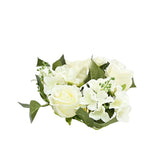 Simulated Pendant, Artificial Flowers Promotion, Simulation Rose Wreath 20Cm Candlestick Wreath Christmas Decoration Window Prop Table Wedding Decoration Flowers E A