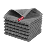 Wipes ! 100% Cotton Weave Kitchen Dish Cloths Ultra Soft Absorbent Quick Drying Dish Towels 12X12 Inches 6-Pack, Household Cleaning Cloth Promotion Include 6 Pcs Dish Cloth C