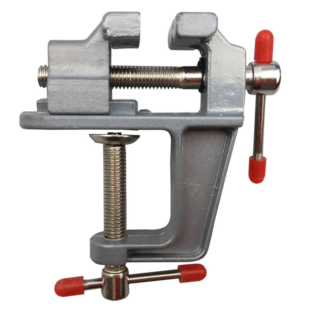 Bench Vice Table Vice Vise Hobby Lock Swivel Aluminum Craft Jewelry Clamp Other, Screwdriverclearance Sale, 1 Table Vise Silver