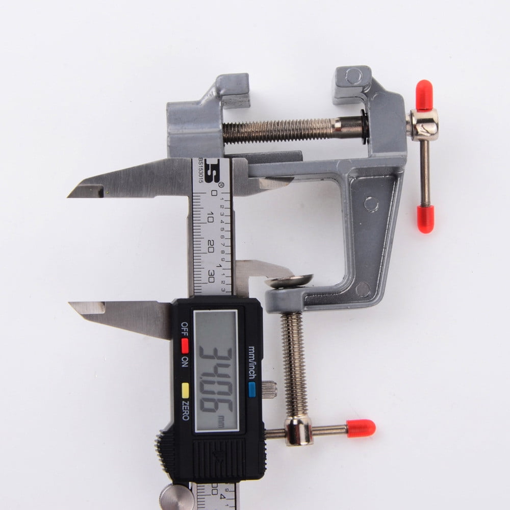Bench Vice Table Vice Vise Hobby Lock Swivel Aluminum Craft Jewelry Clamp Other, Screwdriverclearance Sale, 1 Table Vise Silver