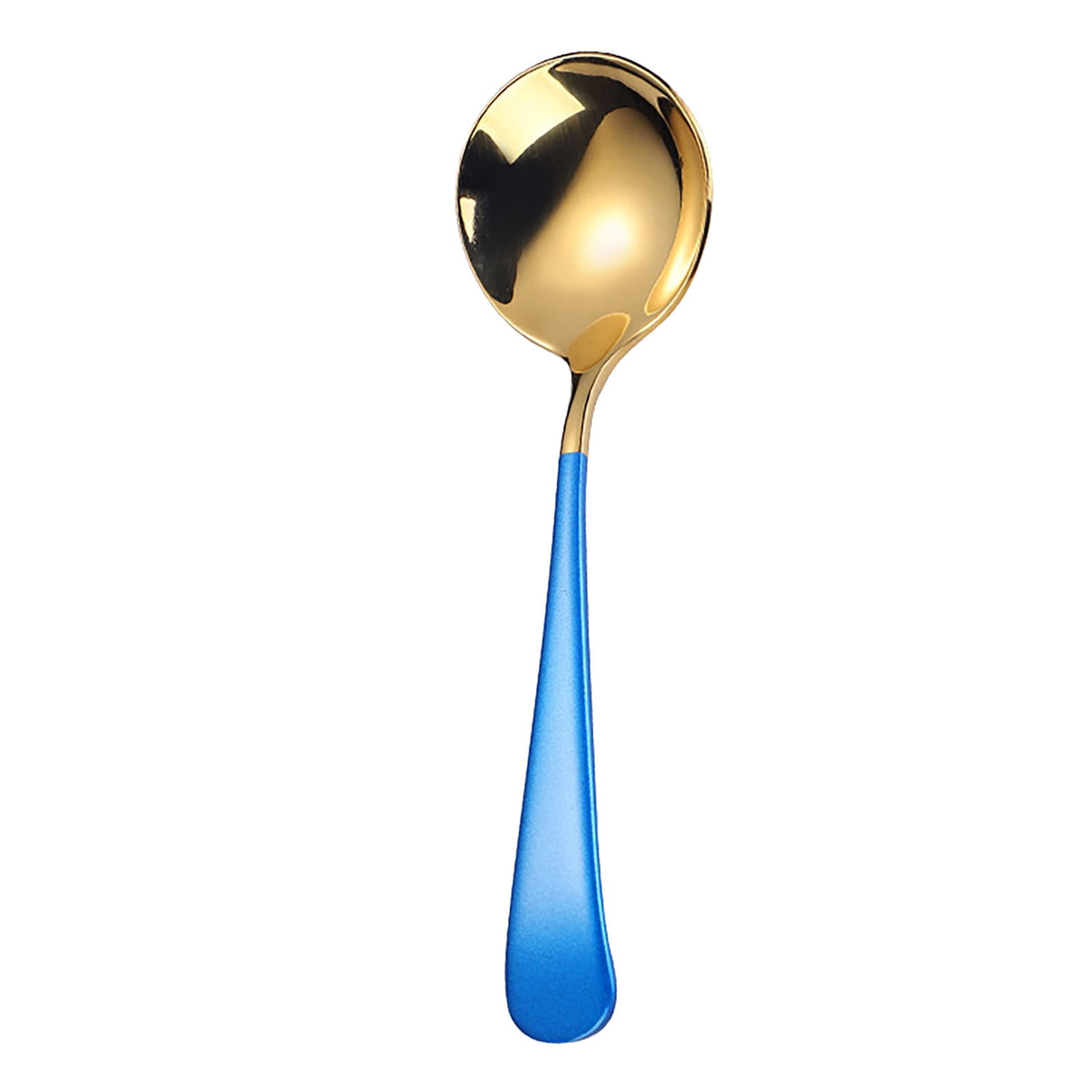 Stainless Steel Portable Soup Spoon, Durable Cutlery for Home Travel Dining Use, 15.7 cm Length