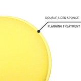 Cleaning Brush ! Sponge Pad Wax Household for Car Cleaning Polishing Polishing Kit Car Applicator Cleaning Supplies, Cleaning Brush Promotion Include 12X Car Washing Sponge Yellow