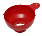 Funnel ! Plastic Red Wide Mouth Funnel, Kitchen Funnel Promotion Include 1X Funnel Watermelon red