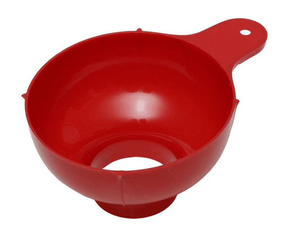 Funnel ! Plastic Red Wide Mouth Funnel, Kitchen Funnel Promotion Include 1X Funnel Watermelon red