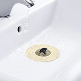 Strainers ! Star Bathroom Drain Hair Catcher Bath Stopper Plug Sink Strainer Filter Shower, Filter Screen Promotion Include 1X Filter A - Top-Down View