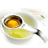 Bakeware ! Kitchen Silver Egg Yolk Steel Tool Separator White Stainless Gadget Cooking Kitchen，Dining & Bar, Kitchen Fork Promotion Include 1X Egg White Separator Silver
