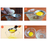 Bakeware ! Kitchen Silver Egg Yolk Steel Tool Separator White Stainless Gadget Cooking Kitchen，Dining & Bar, Kitchen Fork Promotion Include 1X Egg White Separator Silver