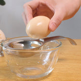 Bakeware ! Kitchen Silver Egg Yolk Steel Tool Separator White Stainless Gadget Cooking Kitchen，Dining & Bar, Kitchen Fork Promotion Include 1X Egg White Separator Silver