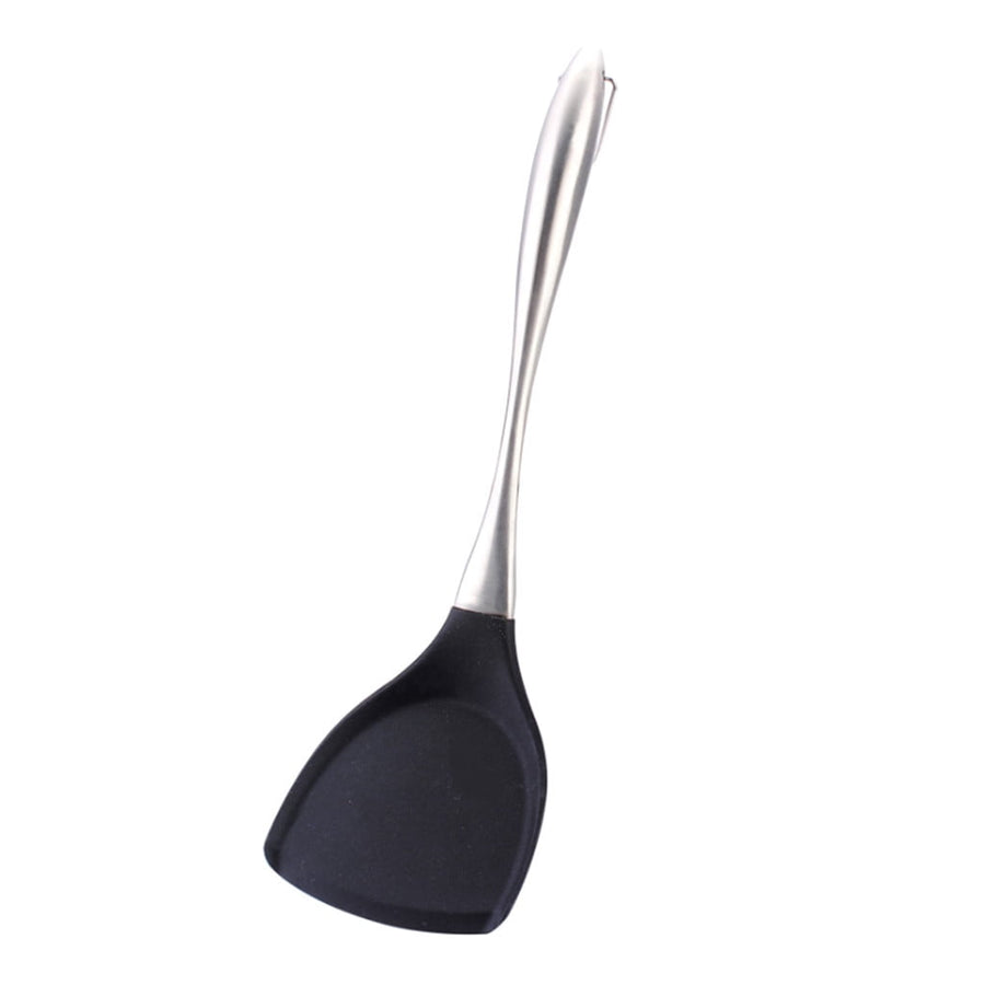 Non-Stick Pan ! Stainless Steel Handle Silicone Kitchenware Set Kitchen Supplies, Non Stick Pan Promotion Include 1X Spoon C