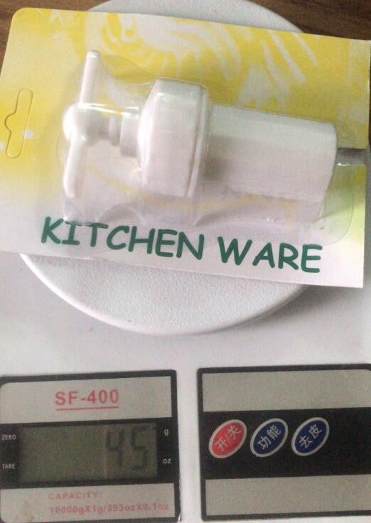 Garlic Press ! Useful Garlic Crusher Sharpener Plastic Case Peeler Press Kitchen Garlic Press, Garlic Press Promotion Include 1X Garlic Press Tool AS shown
