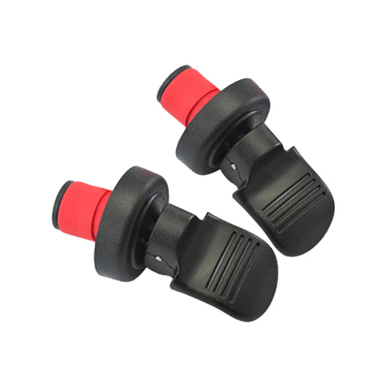 Wine Stopper ! Wine Bottle Stopper Bar Hand Press Sealing Stop Cap Beers Cork Plug Seal Lids Suction Fresh Keeping Stopper Manually Press Down, Include 2Pcs Black Creative Wine Stoppers Black