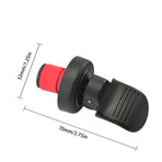 Wine Stopper ! Wine Bottle Stopper Bar Hand Press Sealing Stop Cap Beers Cork Plug Seal Lids Suction Fresh Keeping Stopper Manually Press Down, Include 2Pcs Black Creative Wine Stoppers Black