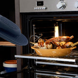 Oven Mitts ! Mini Silicone Oven Mitts Set Oven Mitts Heat Insulation Oven Gloves for Kitchen Cooking and Baking Protecting Fingers Mini Oven Hand Clips, Include 1Pc Silicone Gloves D