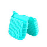 Oven Mitts ! Mini Silicone Oven Mitts Set Oven Mitts Heat Insulation Oven Gloves for Kitchen Cooking and Baking Protecting Fingers Mini Oven Hand Clips, Include 1Pc Silicone Gloves D