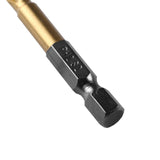 Drill Bits and Accessories ! Titanium-Plated Non-Slip Cross Bit S2 5-Pack, 5Pcs 1/4 Hex Shank Magnetic Non-Slip Ph2 Phillips Cross Head Screwdriver Bit, include 5X Screwdriver A