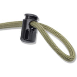 Back to School Supplies,Classroom Supplies50Pcs Spring Buckle No.8002, Stopper Shape Sliding Lanyard Luggage Cord Clip Rope Round Locks End 50Pcs Artscrafts and Sewing Black