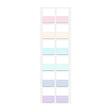 Back to School Supplies,Classroom SuppliesLarge Size Label Sticker, Stickers Labels Stickers Convenience Stickers Marking Paper Color Stickers (Include: 1 Pack of Sticky Notes) A - Side View