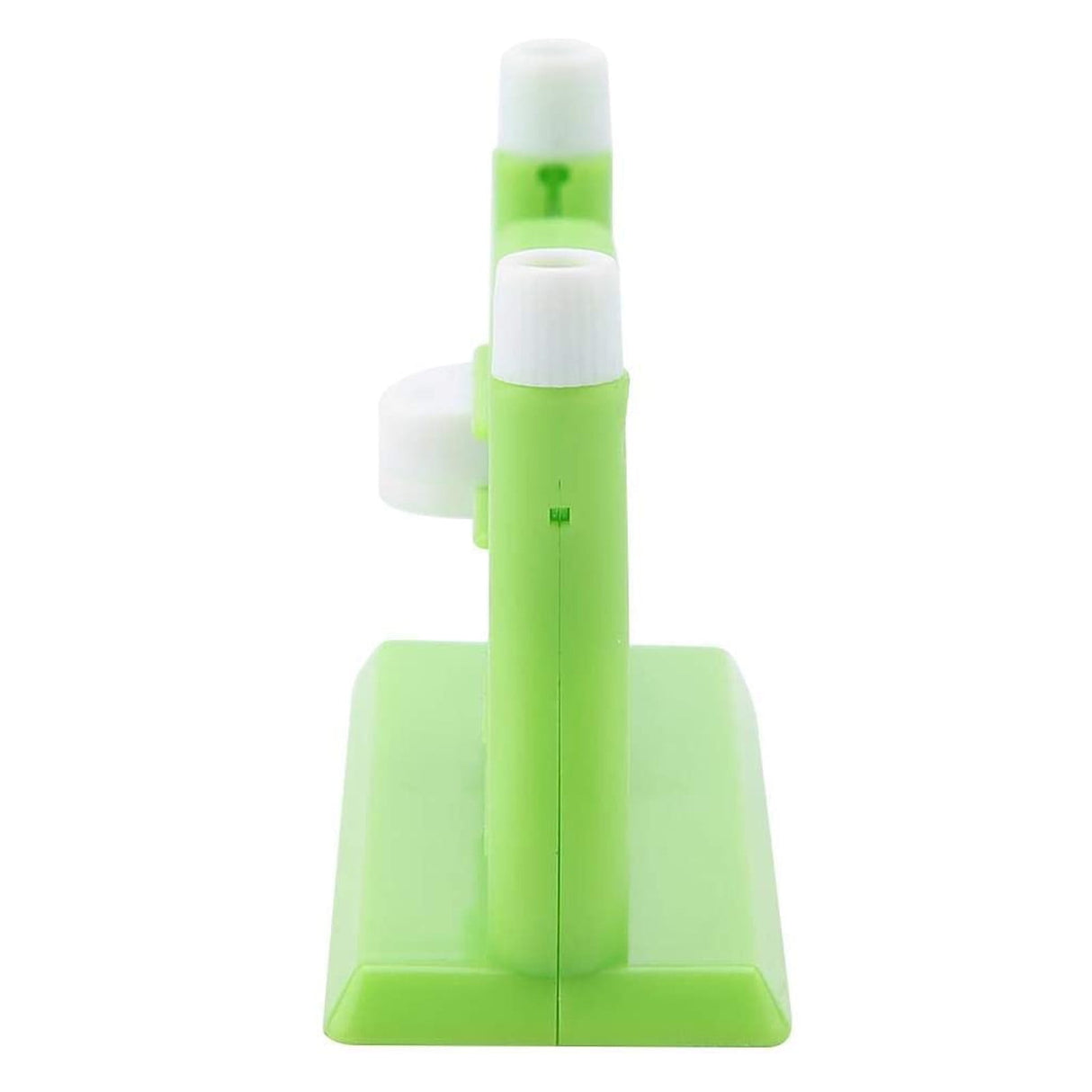 Hand‑Held Plastic Needle Threader Tool, Automatic Threading Aid Device for Elderly Sewing Lovers, Green