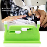 Hand‑Held Plastic Needle Threader Tool, Automatic Threading Aid Device for Elderly Sewing Lovers, Green - Top-Down View