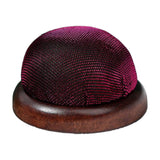 Smooth Round Pin Cushion! Eewia Needle and Thread Kit Clearance, Glossy Pin Cushion Wooden Base Needle Pincushion Round Pin Cushion for Sewing Needle Holder Or Diy Crafts, include 1*Pin Cushion Red