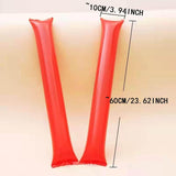 Event and Party ! Inflatable Cheer Stick Concert Competition Party Bar Cheer Percussion Support Cheerleading Stick  Sale Orange