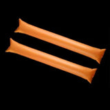 Event and Party ! Inflatable Cheer Stick Concert Competition Party Bar Cheer Percussion Support Cheerleading Stick  Sale Orange - Side View