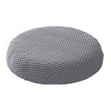 Bar Stool Covers Stretchy Round Chair Covers Slipcover Washable Stool Cushion Elastic Bar Chair Covers 2.50X1.50X1.00CM Grey