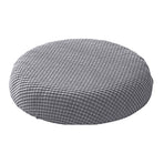 Bar Stool Covers Stretchy Round Chair Covers Slipcover Washable Stool Cushion Elastic Bar Chair Covers 2.50X1.50X1.00CM Grey