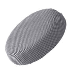 Bar Stool Covers Stretchy Round Chair Covers Slipcover Washable Stool Cushion Elastic Bar Chair Covers 2.50X1.50X1.00CM Grey