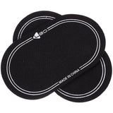 2Pcs Bass Drum Patch Double Drum Pedal Patches Drum Pads Sticker for Drum Percussion Accessories 9.20X4.20X3.90CM Black