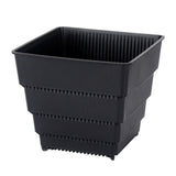 Planter Resin Black For Family 1Pc 4.7X4.4In 12X11.1CM Black