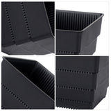 Planter Resin Black For Family 1Pc 4.7X4.4In 12X11.1CM Black