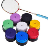 Tennis Racket Grip Tape Sticky Fabric 10Pack 1In 10pcs Assorted Color