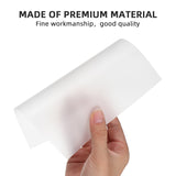 12pcs Blank Transparent Stencil DIY Square Template Blank Stencil Material for Home Shop Size 1 Transparent - Extra Image