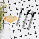 Router Bits Set Router Bit Silver 3Set Woodworking Tool Size 4 Silver - Close-Up Angle