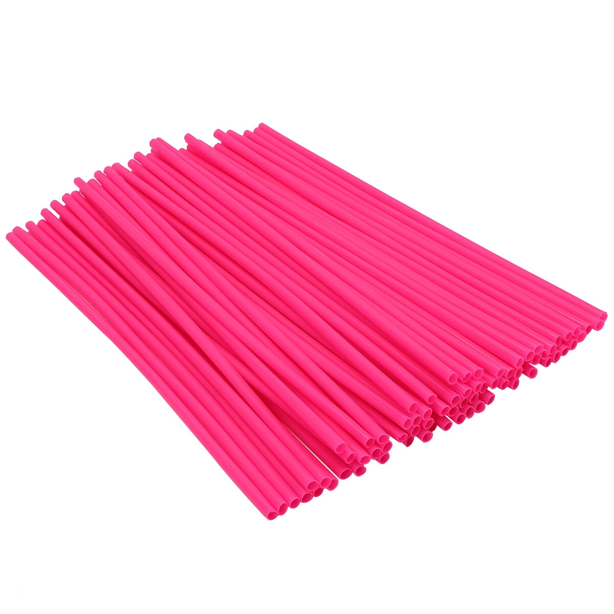 Worgeous Bike Wheel Spoke Reflector for Night Safety Universal Design Reusable Plastic Yellow 1 Set 23.3X0.4X0.4CM Red