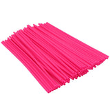 Worgeous Bike Wheel Spoke Reflector for Night Safety Universal Design Reusable Plastic Yellow 1 Set 23.3X0.4X0.4CM Red