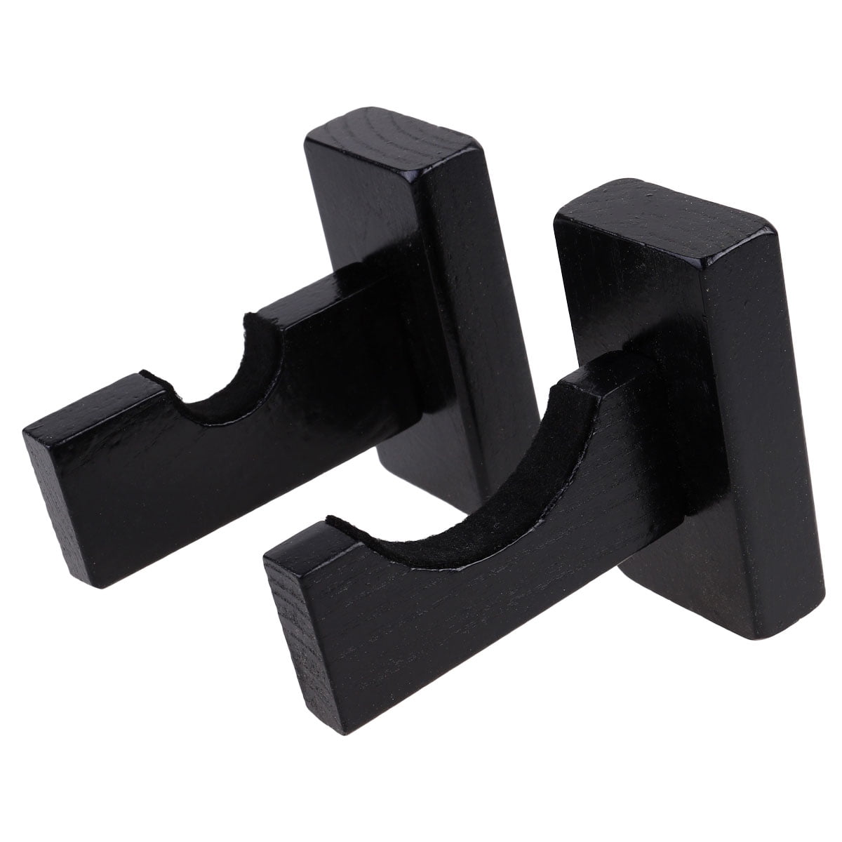 Baseball Bat Display Hanger Wall Mounted Horizontal Baseball Bat Holder Hockey Wall Container for Home Office M Black