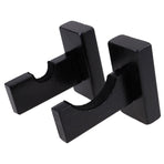 Baseball Bat Display Hanger Wall Mounted Horizontal Baseball Bat Holder Hockey Wall Container for Home Office M Black