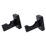 Baseball Bat Display Hanger Wall Mounted Horizontal Baseball Bat Holder Hockey Wall Container for Home Office M Black