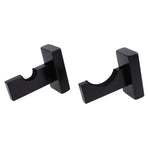 Baseball Bat Display Hanger Wall Mounted Horizontal Baseball Bat Holder Hockey Wall Container for Home Office M Black