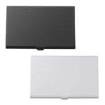 Aluminum Alloy Business Card Case 2Pcs 3.6x2.3x0.3In 9.20X5.80X0.70CM Assorted Color