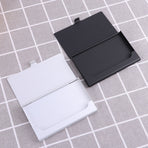 Aluminum Alloy Business Card Case 2Pcs 3.6x2.3x0.3In 9.20X5.80X0.70CM Assorted Color