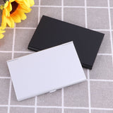 Aluminum Alloy Business Card Case 2Pcs 3.6x2.3x0.3In 9.20X5.80X0.70CM Assorted Color - Extra Image