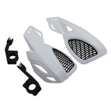 Protect Motorcycle Handlebars Motorbike Handguard Abs White 1 Pair 24.00X12.00X10.00CM White