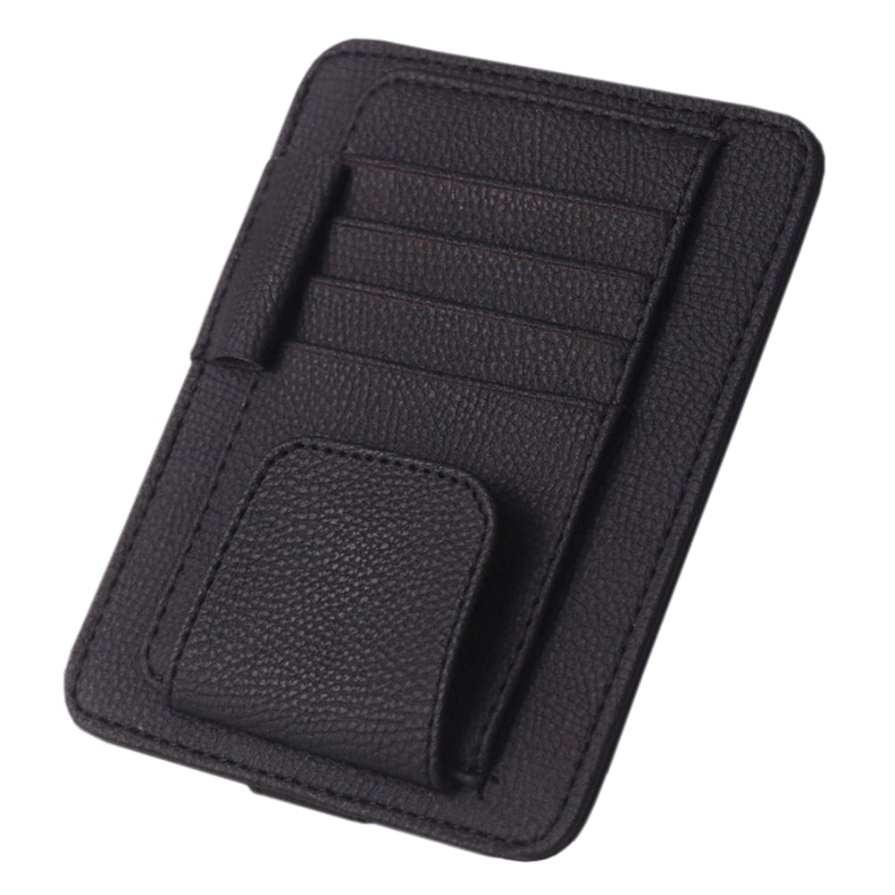 automotive sunglass holder Visor Organizer Black Organizing Driving 1Pack 15.00X12.50X0.60CM Black