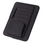 automotive sunglass holder Visor Organizer Black Organizing Driving 1Pack 15.00X12.50X0.60CM Black