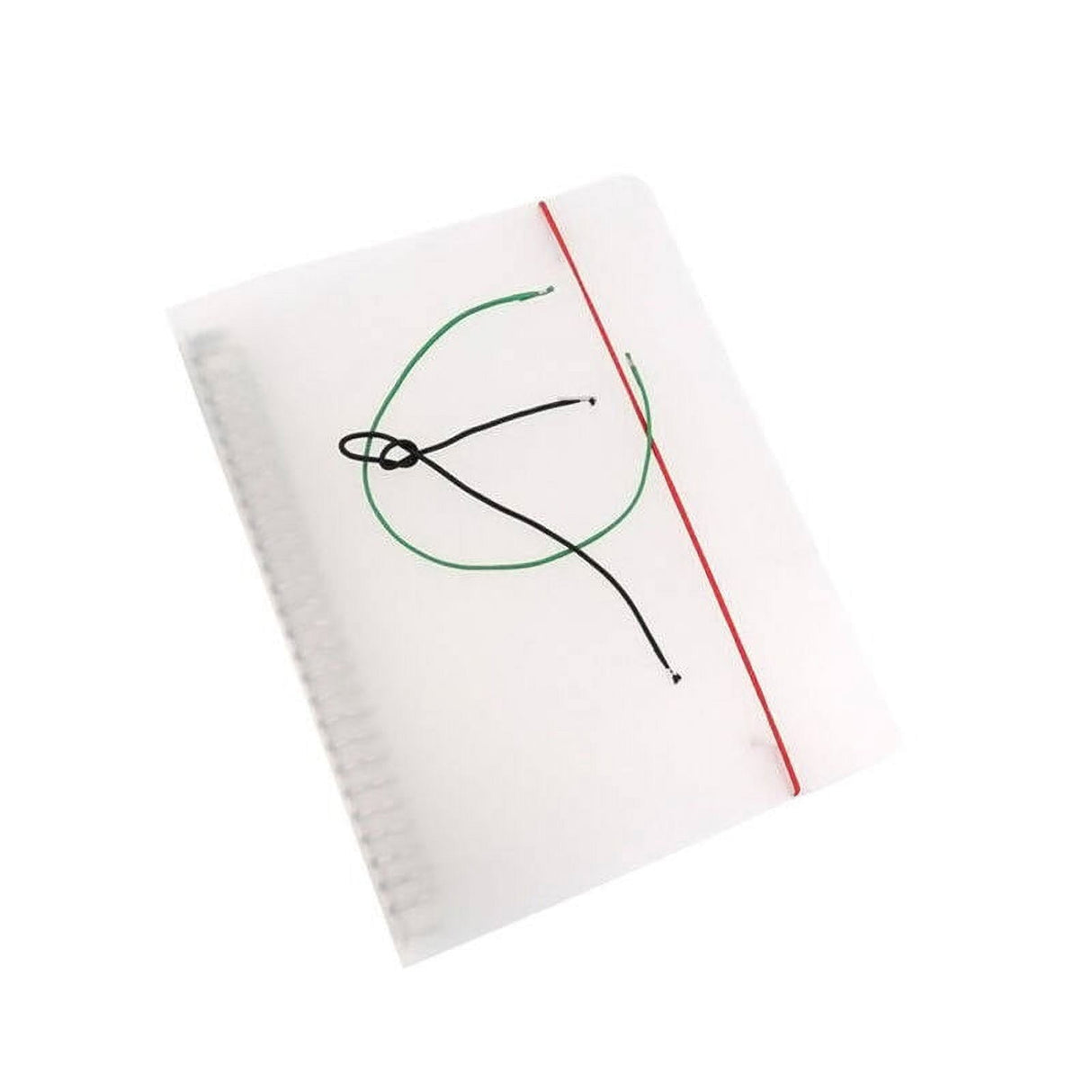 Plastic A5 Cover Round Ring Binder Transparent 1Pack 9.3x7.1x1.6Inch 23.60X18.00X4.00CM Beige
